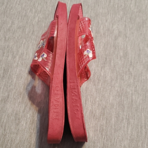 Y2K Pink Jelly Butterfly Slide Sandals - Picture 9 of 16